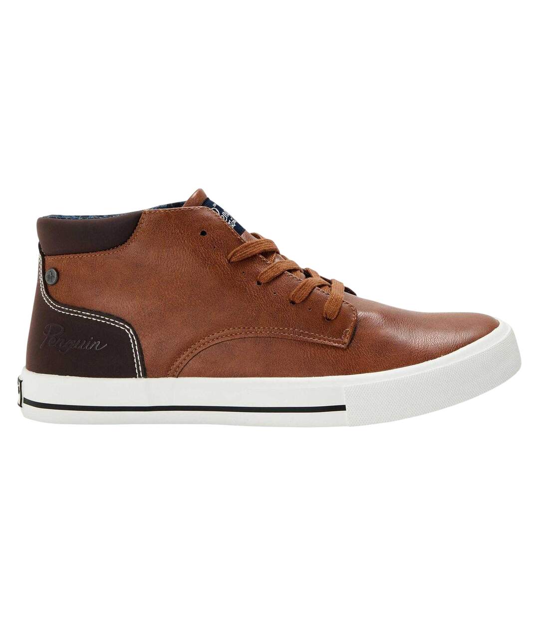 Mens Miles Trainers Brown Original Penguin-1