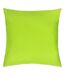 Plain outdoor cushion cover one size lime Furn