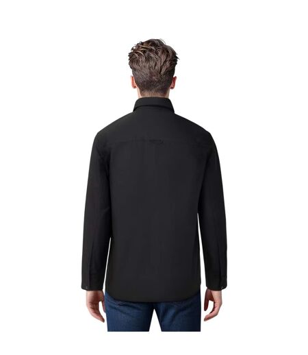 Veste-chemise Unie À Fermeture Éclair Homme Noir Lyle & Scott