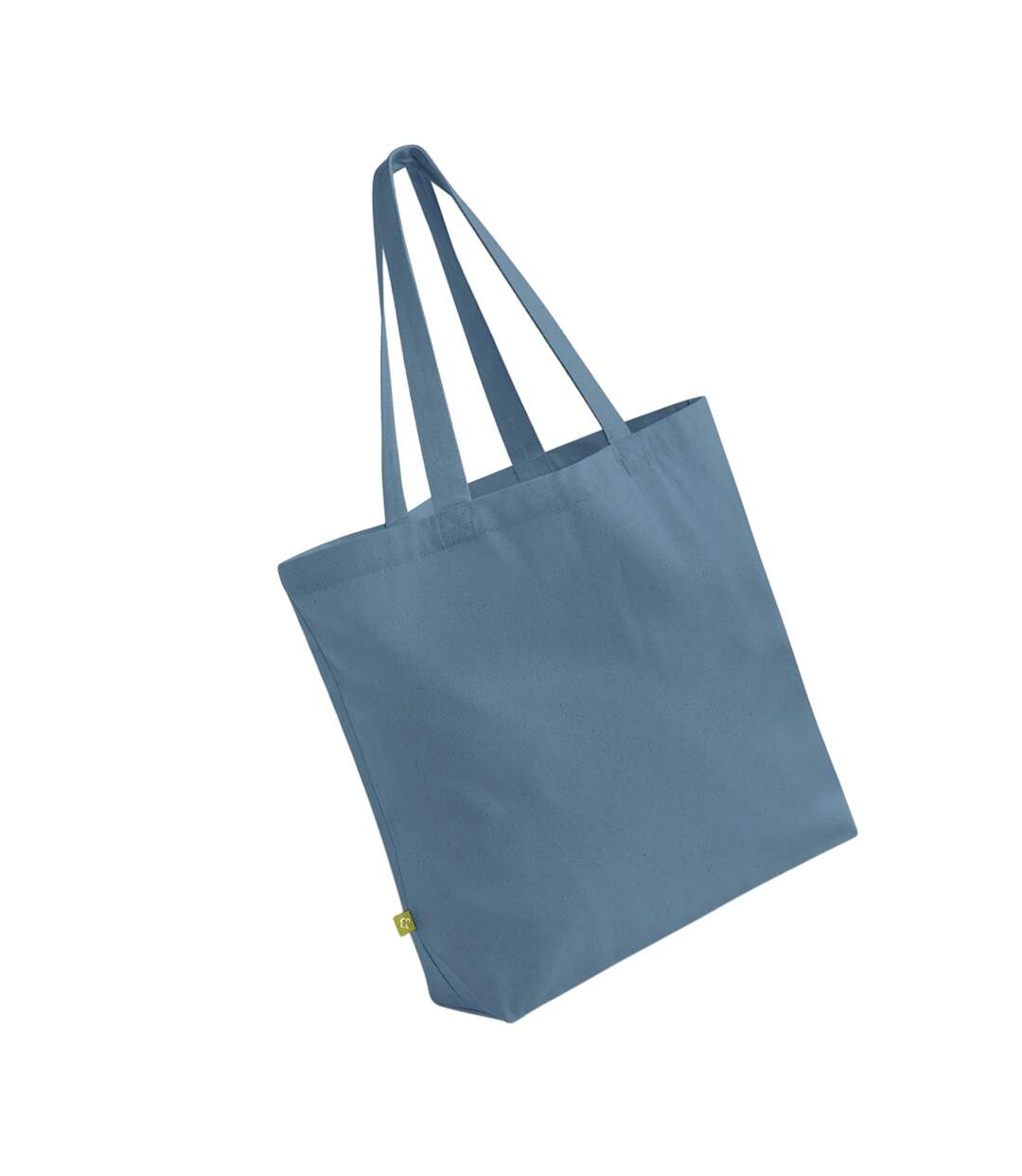 Tote Bag Motif/style Longue Taille Unique Bleu Ardoise Westford Mill-2