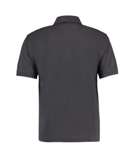 Polo À Manches Courtes Homme Graphite Kustom Kit