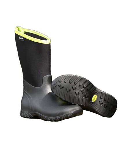Bottes Mucker Belmont Adulte Noir Vert Clair Brogini