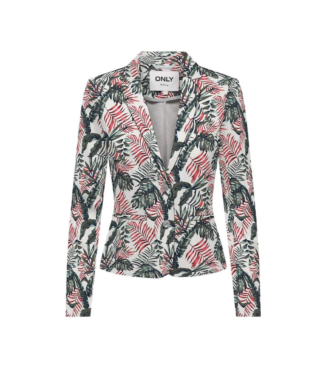 Blazer Écru/Kaki/Rouge Femme Only Tadia - L-1