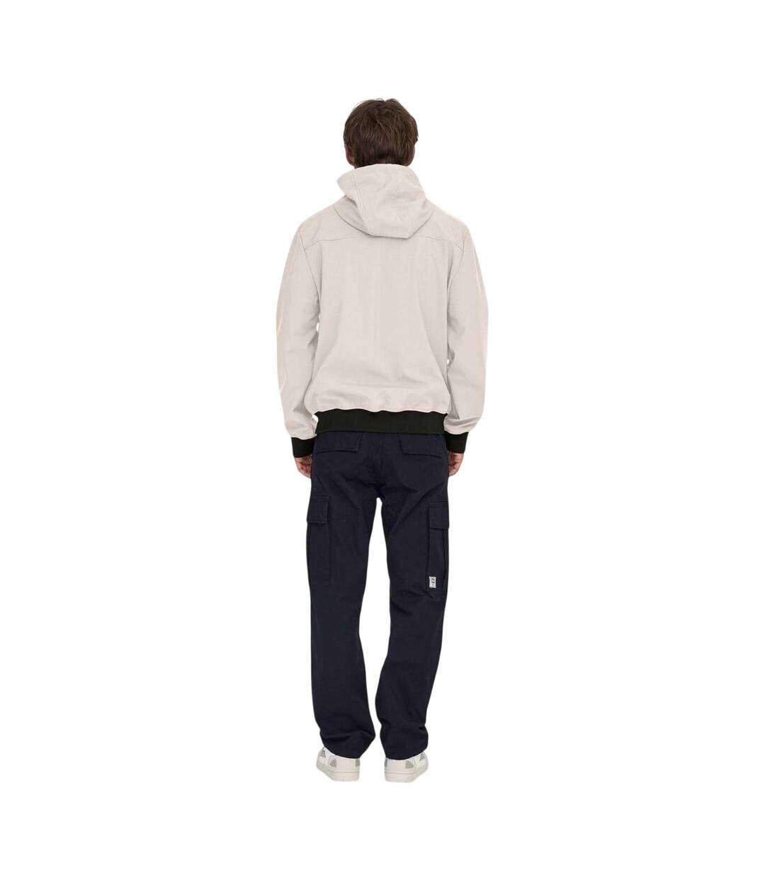 Veste Softshell Bowie Homme Argenté Only-3
