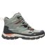Chaussures Montantes De Marche Imperméables Holcombe Homme Gris Kaki Blanc Cassé Regatta-1
