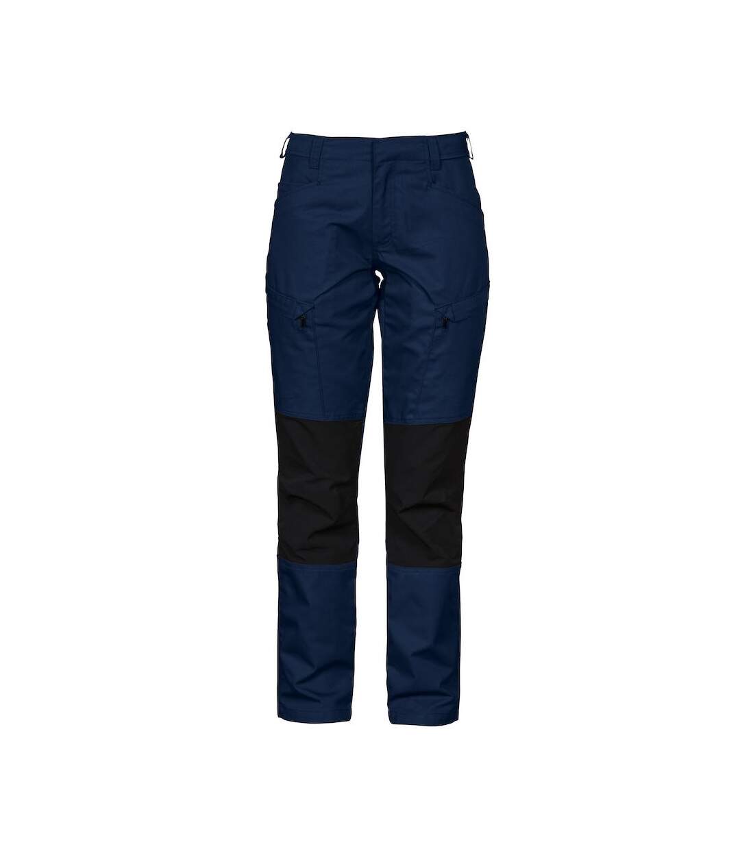 Womens/ladies Stretch Cargo Trousers Navy Projob-1