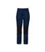 Womens/ladies Stretch Cargo Trousers Navy Projob-1