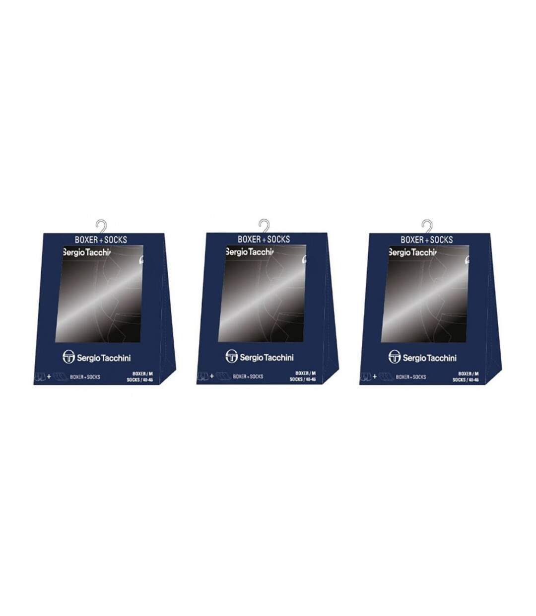 Boxer Homme SERGIO TACCHINI Lot de 3 PACK CADEAUX - Pack de 3-3