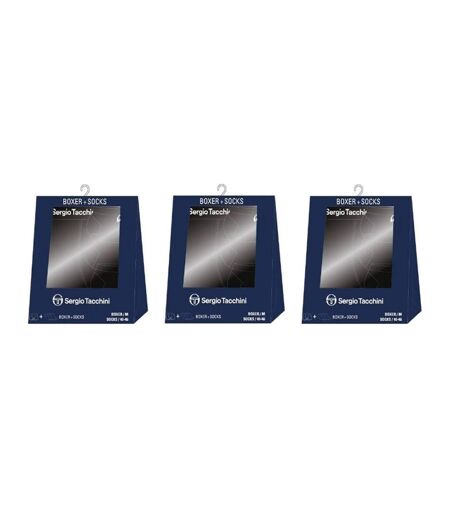 Boxer Homme SERGIO TACCHINI Lot de 3 PACK CADEAUX - Pack de 3