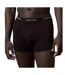 x3 boxers noirs/rouges homme calvin klein relaxed fit trunk-2