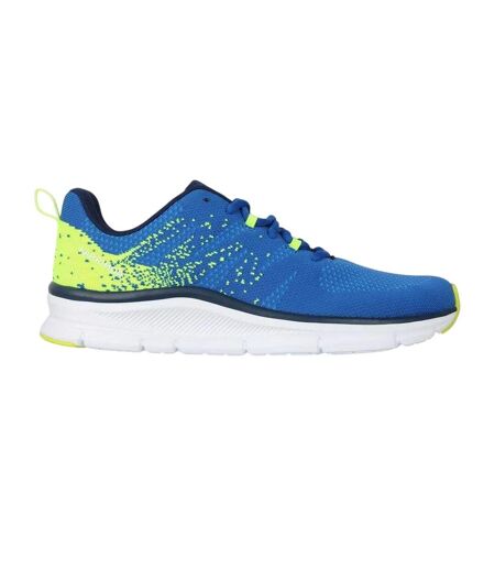 Mens Duma 6 Shoes Blue Lime Karrimor