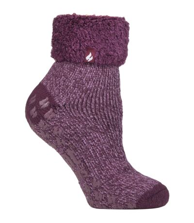 Heat Holders - Ladies Thermal Non Slip Lounge Slipper Socks