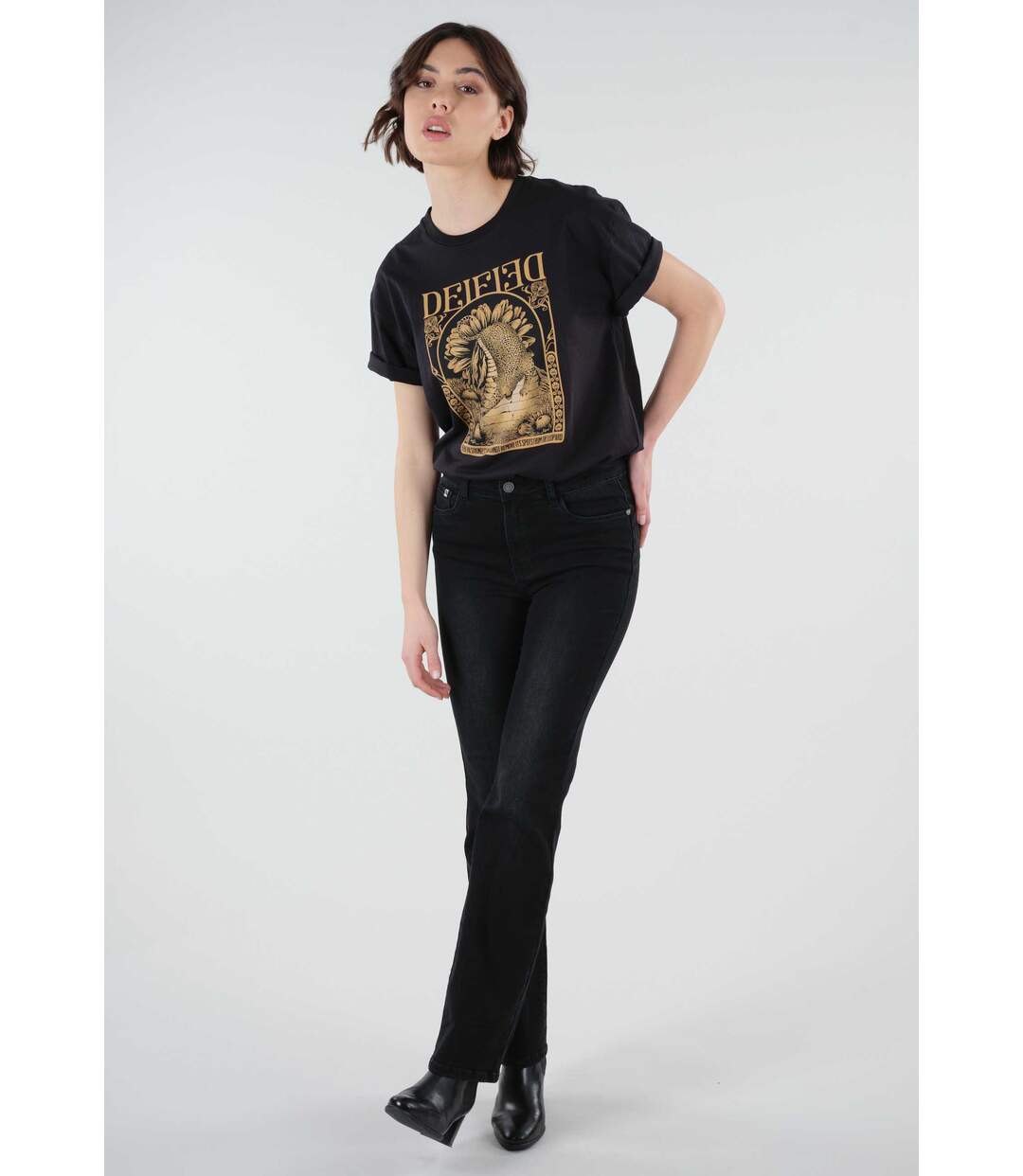 Jean coupe flare ALICIA-3