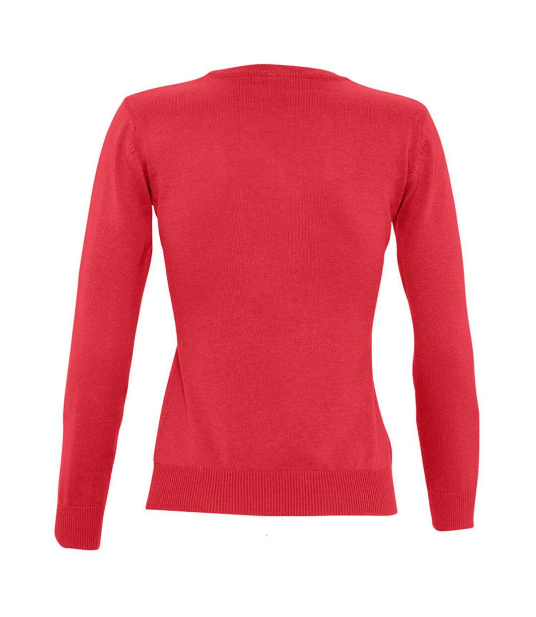 SOLS Womens/Ladies Galaxy V Neck Sweater (Red) - UTPC401-2