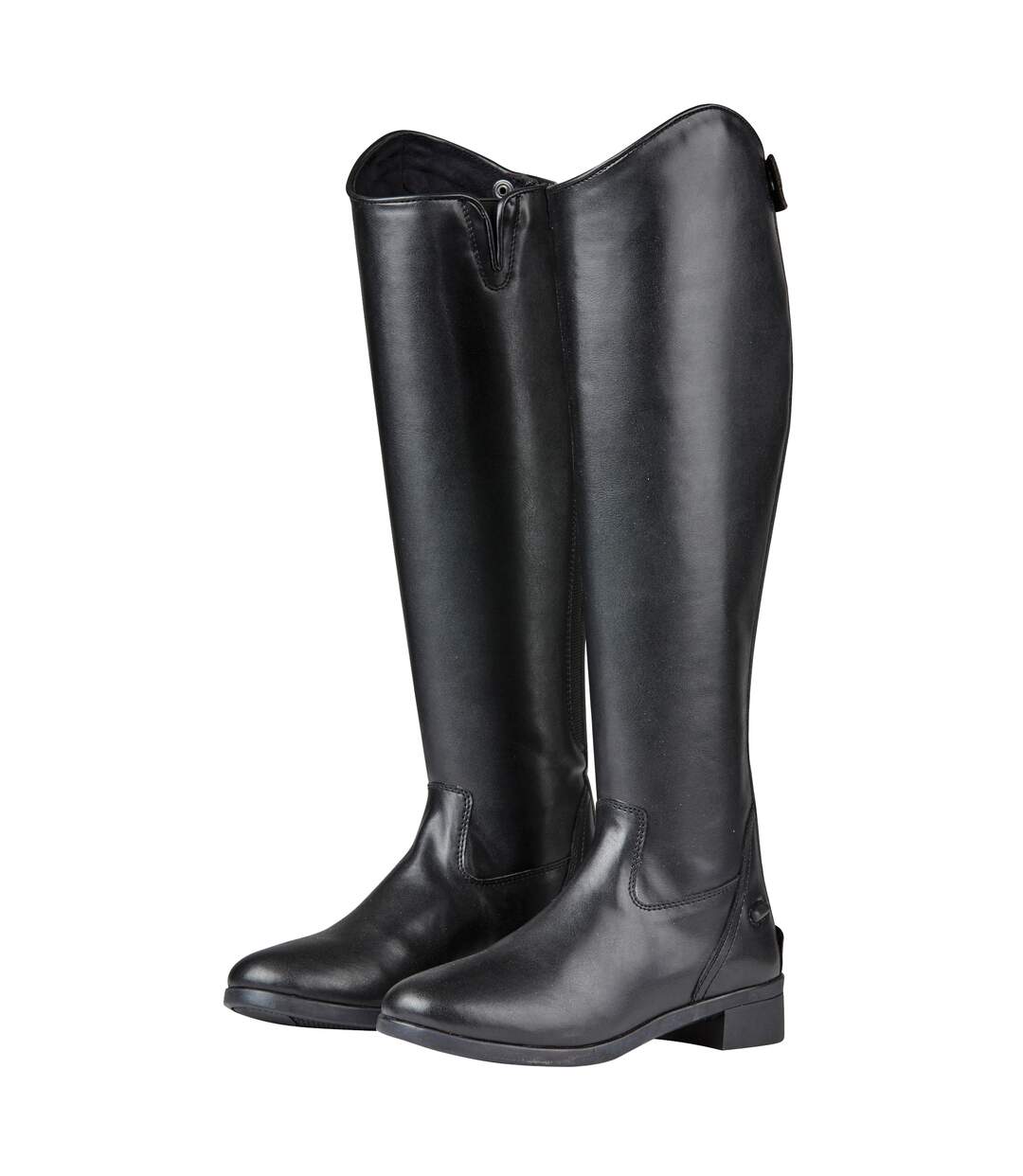 Bottes hautes d´équitation syntovia femme noir Saxon