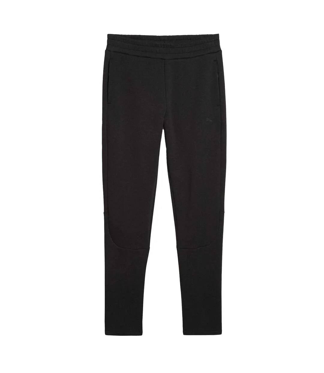 Mens Evostripe Core Fleece Tapered Joggers  Black Puma-2