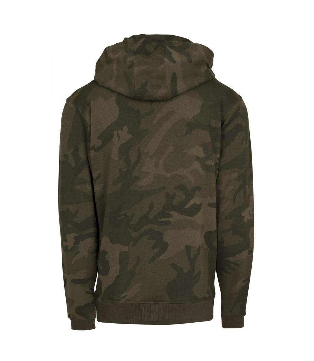 Sweat À Capuche Adulte Vert Camouflage Build Your Brand-2