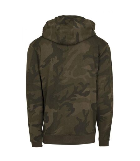 Sweat À Capuche Adulte Vert Camouflage Build Your Brand