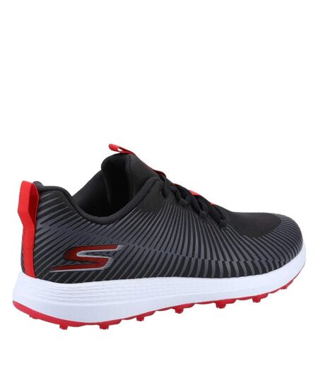 Skechers Mens Go Golf Max Sport Sneakers (Black/Red) - UTFS9962