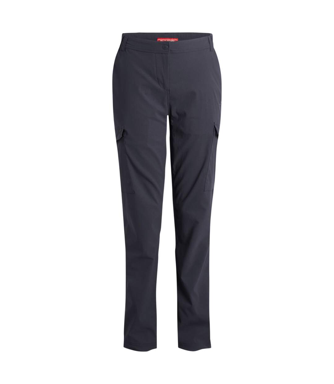 Pantalon Long À Poches Et Taille Mi-haute Semi-élastiquée Rif Femme Anthracite Craghoppers-2