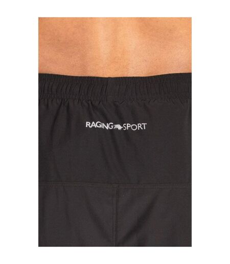 Short performance homme noir Raging Bull