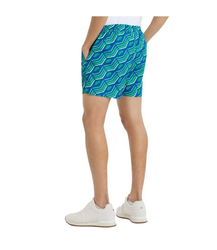 Mens printed swim shorts quetzal green Umbro