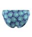 Mens Beachstar Palm Leaf All-over Print Swim Briefs Blue Green Speedo-2