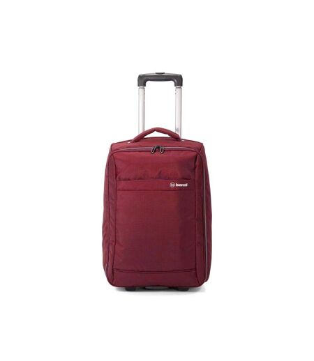 Benzi - Valise cabine pliable 2 roues New - bordeaux - 10472