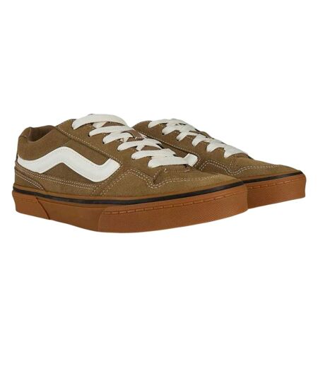 Mens Calderone Suede Trainers Olive Vans