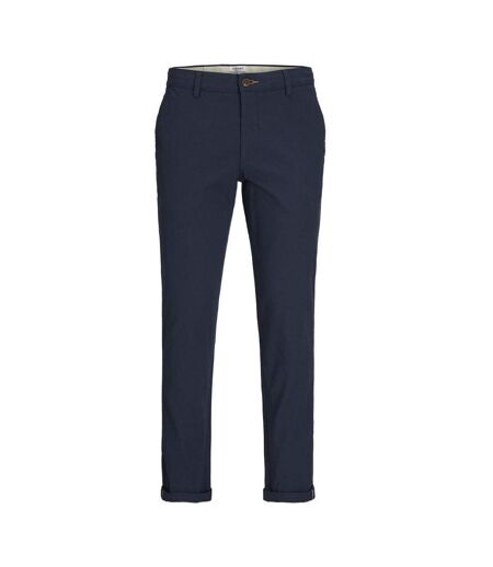 Pantalon chino marine foncé homme jack & jones marco