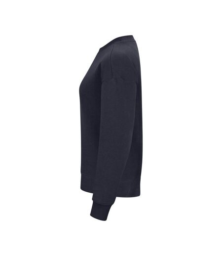 Womens/ladies miami pro round neck sweatshirt dark navy Clique