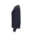 Womens/ladies miami pro round neck sweatshirt dark navy Clique-3