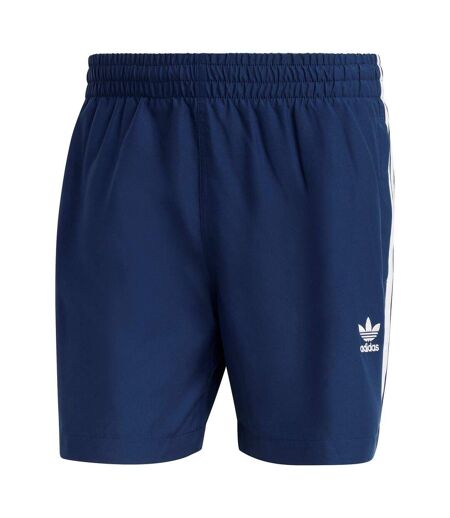 Short De Bain Motif/style 3 Rayures Originals Homme Bleu Blanc Adidas