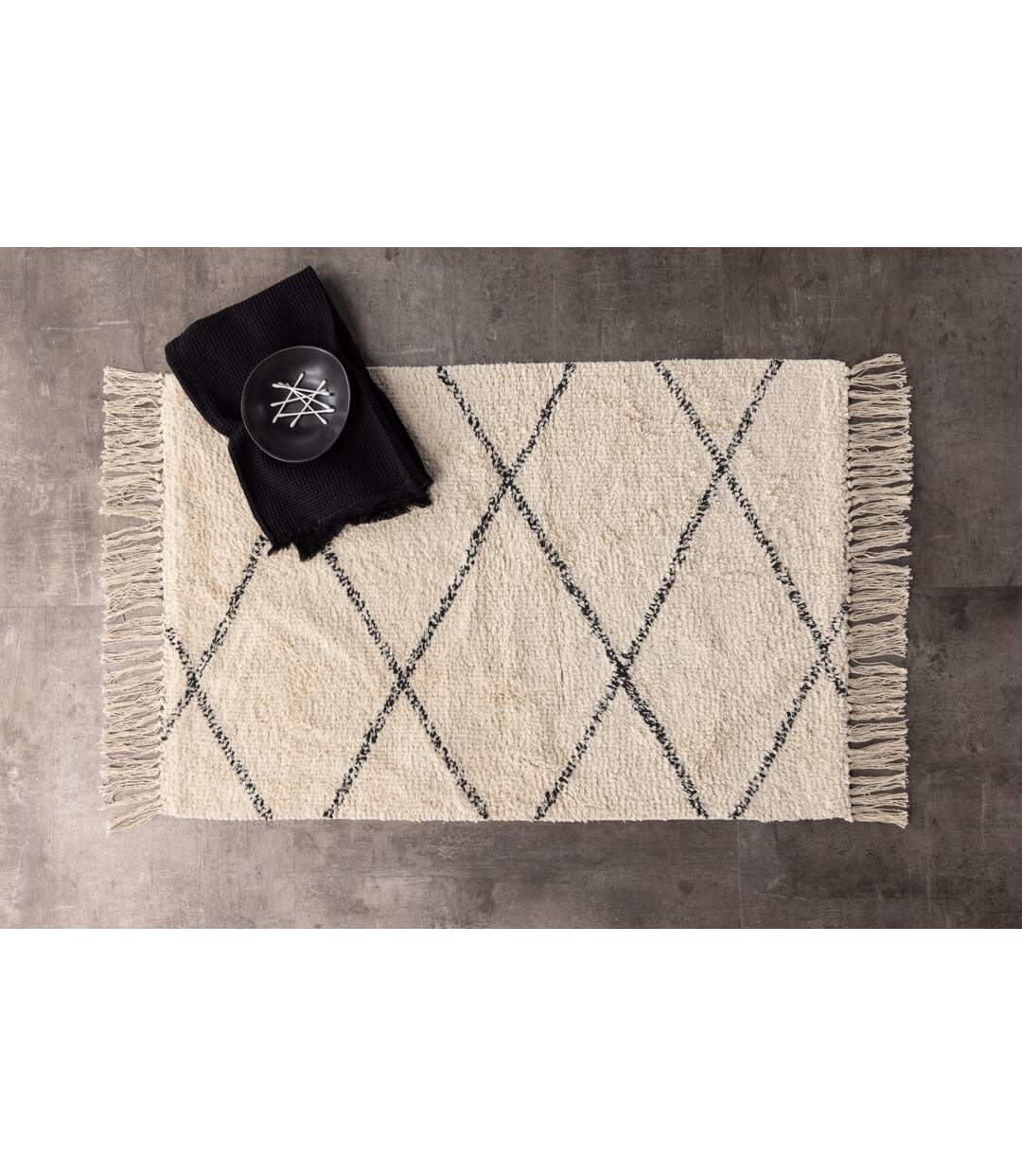 Tapis Déco Thelma 50x80cm Naturel-4