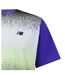 Mens Race Day Speckle Logo T-shirt Blue New Balance-4