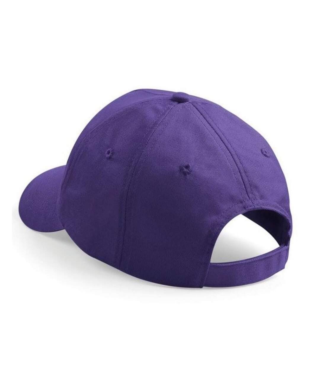 Casquette baseball adulte unisexe violet Beechfield-2