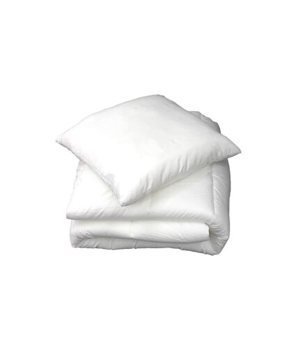 Couette Microfibre Confort 220x240cm Blanc