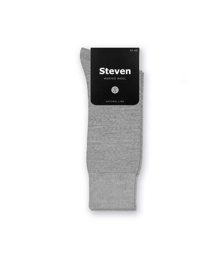 Steven - 1 Paire Homme Chaussettes Laine Mérinos Trekking Chaudes