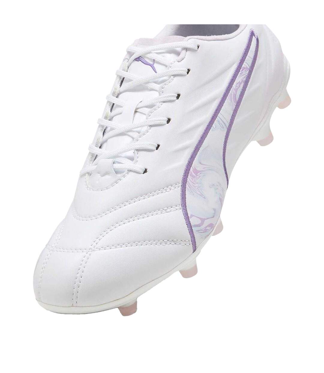 Chaussures De Foot Pour Terrain Artificiel King Pro Brilliance Femme Blanc Puma-1
