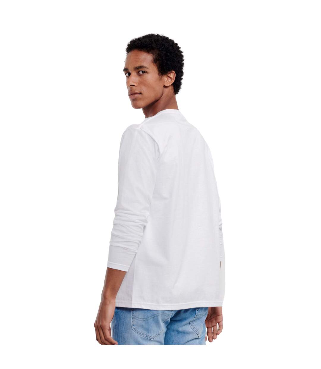 T-shirt homme blanc Russell