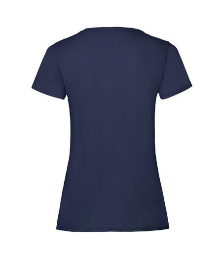 Fruit of the Loom - T-shirt - Femme (Bleu marine foncé) - UTPC5766