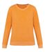 Sweat écoresponsable en éponge - Femme - PAT413 - orange abricot-1