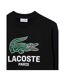 Sweat Homme Noir Lacoste-4
