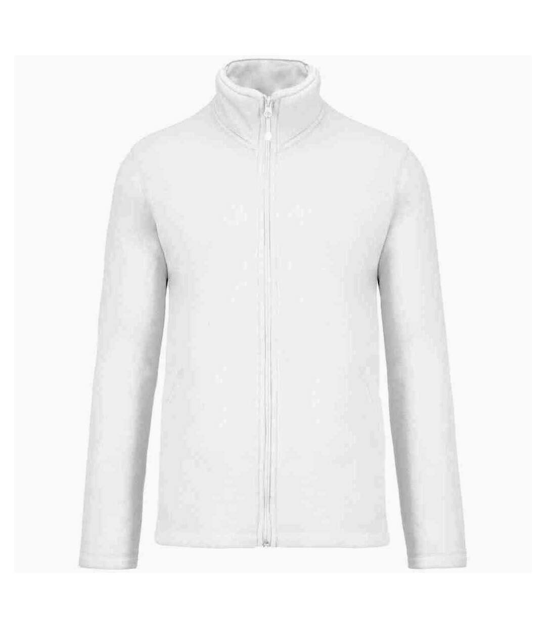 Veste polaire falco homme blanc Kariban