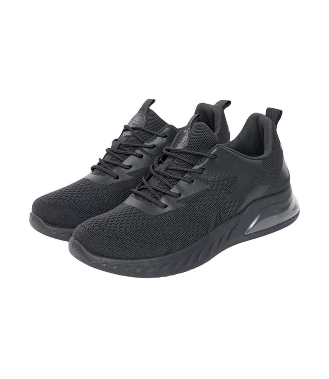 Mens Earsdon Flyknit Trainers Grey Crosshatch-1