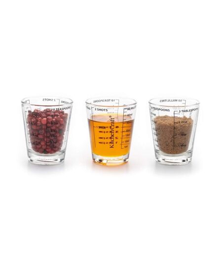 KitchenCraft Mini Measuring Glass (Clear) (One Size) - UTST10242