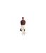 Mens Geometric Jacquard Short-sleeved Polo Shirt Maroon Ted Baker-1
