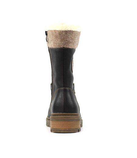 Bottes Cambridge Femme Noir Lunar