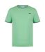 Mens Cotton T-shirt Bright Green Slazenger-1