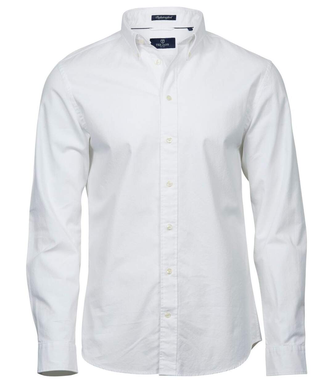 Chemise homme Oxford - 4000 - blanc - manches longues